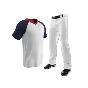Uniforme de Béisbol Personalizado, 100% Poliéster, Impresión por Transferencia de Calor, Secado Rápido, Antibacterial, Protección UV, Transpirable, Tallas Grandes - Product Image 5
