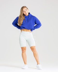 Pull Over <b>Hoodies</b> <b>for</b> <b>Women</b> / Customized Logo Pull Over <b>Hoodies</b> <b>for</b> <b>Women</b> <b>Crop</b> Hoodie - Product Image 3