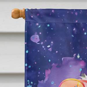 Hippie Dawg gran porche decorativo patio Banner Multicolor poliéster casa pared colgante ilustraciones Multicolor casa tamaño - Product Image 3