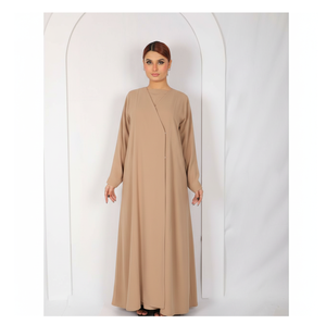 Accesorios de Ropa Musulmana Tradicional, Abaya Larga de Lujo con Logotipo Personalizado para Mujer - Product Image 1
