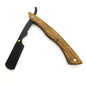 Navaja de Barbero Profesional de Acero Inoxidable de Una Sola Hoja con Logotipo Personalizado, el Mejor Fabricante de Accesorios para Afeitadoras Masculinas - Product Image 2