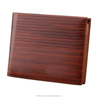 Dompet pendek kulit pria, bergaya Vintage Dompet pria pemegang kartu kredit uang tas uang
