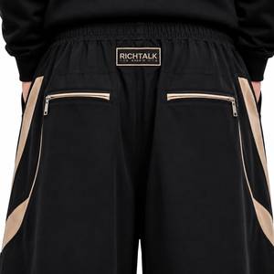 <b>Men's</b> Casual Cargo <b>Harem</b> <b>Pants</b> Mid Drawstring Elastic Medium Wash Breathable Quick Dry Lightweight Polyester/Cotton High Quality - Product Image 5