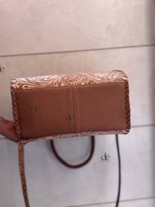 Bolso de Hombro de Cuero Tallado a Mano Estilo Bohemio Gitano, Novedad, Hecho a Mano, Estilo Western, Elegante, Multiusos, Venta al por Mayor - Product Image 5