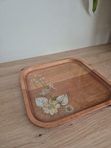 Luxury Wooden Tray Best Quality Top Selling Durable Eco Friendly Serving <b>Decorative</b> Home <b>Kitchen</b> Use Design Style - Product Image 3