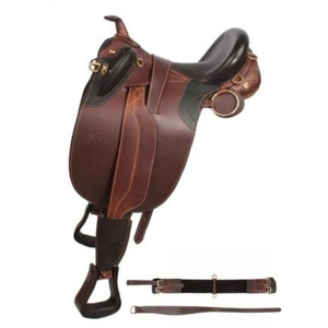 Selle d'équitation artisanale de luxe en cuir véritable, selle western, design personnalisé, fabricant et fournisseur OEM en gros - Product Image 2