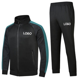 Vêtements en gros du Pakistan, ensemble de jogging personnalisé pour hommes, survêtement en coton lourd noir, survêtement hip hop - Product Image 6