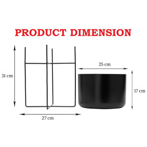 Modern Cream White Powder Coating Beverage Tub With Black Metal Stand Removable <b>Ice</b> Bucket Party Beer Wine Chiller For Serving - Product Image 3