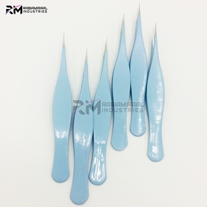 ชุดแหนบคิ้ว RMI Pointy Tweezer สีเงินปลายแหลม สีฟ้าเคลือบผงสีชมพู - Product Image 3