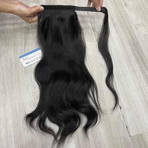 Cabello Humano Vietnamita de Alta Calidad, Cola de Caballo, Súper Sedoso y Suave, Sin Caída, Sin Enredos - Product Image 5