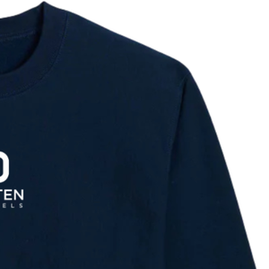 เสื้อสเวตเชิ้ตคอกลมผ้าฟลีซทรงหลวมสำหรับผู้ชาย สีกรมท่า เนื้อนุ่ม อุ่นสบาย สวมใส่สบายๆ แขนยาว พรีเมียม ใส่ได้ทั้งฤดูใบไม้ร่วงและฤดูหนาว - Product Image 6