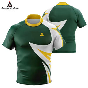 Camisetas de Rugby Personalizadas de Primera Calidad para Hombre y Mujer, 100% Poliéster, Ecológicas y Transpirables, Ajuste Cómodo, Largo Regular - Product Image 1