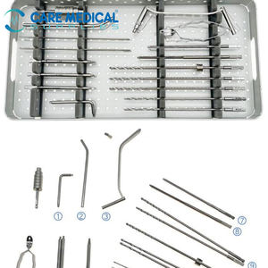 Ensemble d'instruments chirurgicaux orthopédiques, pinces de maintien osseux en acier inoxydable chirurgical allemand, autoclavables, fournitures médicales - Product Image 5