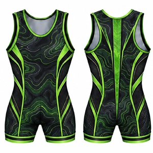 Combinaisons de lutte sublimées personnalisées pour l'entraînement, les matchs et les tournois - Product Image 6
