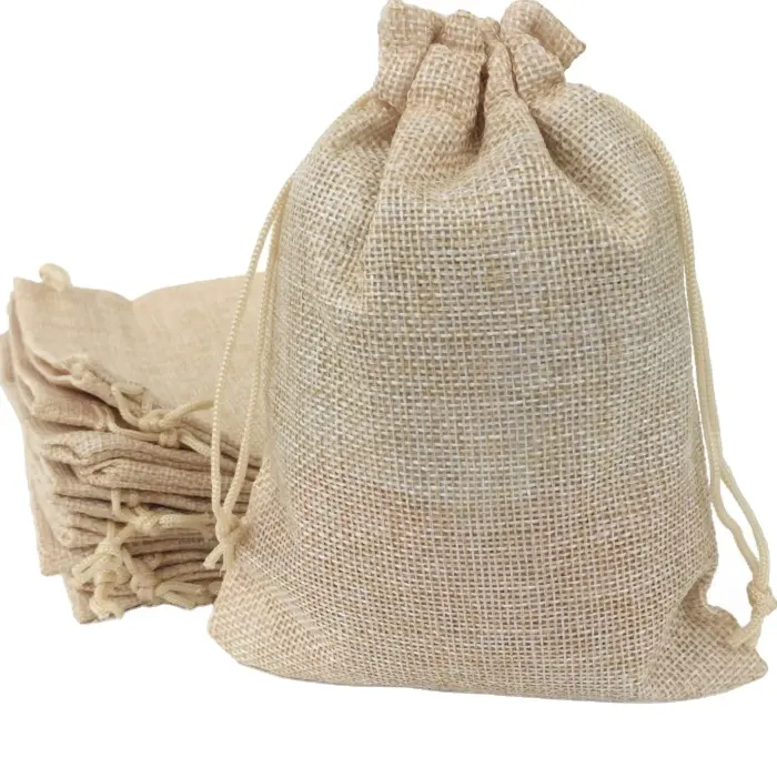 Fabricante de fábrica direta gunny bag sack de juta para arroz açúcar café e outros produtos de grão