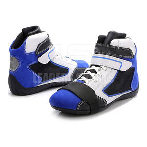 Precio al por Mayor, Nuevo Modelo, Zapatos de Motocicleta de Cuero Impermeables para Adultos, Calzado para Carreras de Autos - Product Image 4