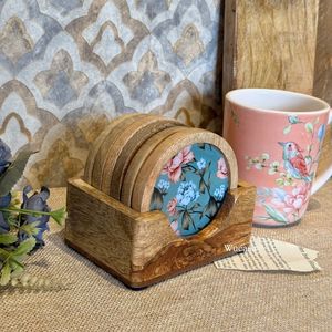 Posavasos Decorativos de Madera Esmaltada con Imágenes Impresas Personalizadas para Eventos de Promoción de Marca, Restaurantes, Cafés y Hoteles - Product Image 1
