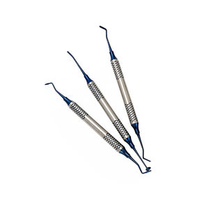 Dental Composite Stainless Steel Color Spatula Repair Restorative Surgical Dental Instruments 6pcs/Set A+ By Blush Surgical - Product Image 4