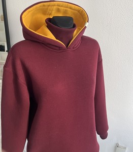 Sudadera con Capucha de Algodón 100% de Producción Directa de Fábrica, Corte Regular, Ecológica, Transpirable, Gruesa, Diseño Personalizado, Estilo Unisex - Product Image 2