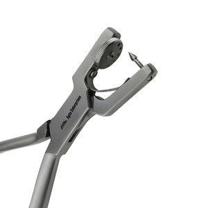 Pince à perforer le diaphragme en caoutchouc dentaire Ainsworth professionnelle, lot de 10 instruments endodontiques en acier inoxydable de qualité supérieure pour une précision accrue - Product Image 2