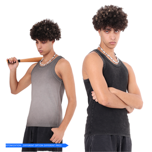 เสื้อกล้ามผู้ชายเสื้อกล้ามระบายอากาศได้ดีดีไซน์ใหม่ล่าสุด - Product Image 5