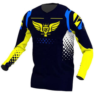 Maillot de motocross personnalisé avec logo, chemise de course MX pour hommes, chemise de course tout-terrain à manches longues, vêtements d'équipe de moto tout-terrain ATV - Product Image 3