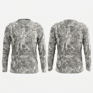 Camisa de Pesca con Estampado de Camuflaje Personalizado para Hombre, Manga Larga, Protección Solar UPF 50+, Jersey Deportivo con Protección UV - Product Image 3