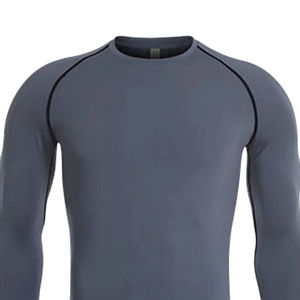 Premium Mens Compression Shirt Fitness Gym Running Quick Dry Breathable Sportswear <b>Athletic</b> Training Clothing - Product Image 4