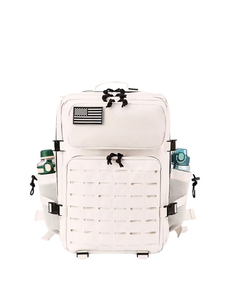 Mochila táctica impermeable con compartimento interior con cremallera, ranura interior, gran capacidad, mochila deportiva de poliéster - Product Image 2