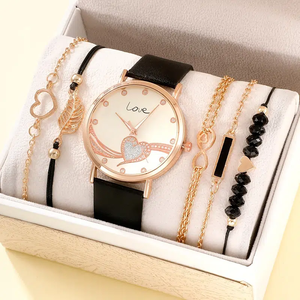 9833 Juego de 6 Relojes para Mujer, Conjunto de Relojes de Moda para Mujer, Regalo, Montre Femme 2023 - Product Image 2