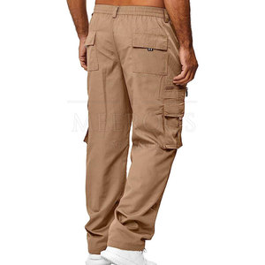 Jogging cargo pour hommes en marque privée à vendre, joggings cargo unis pour hommes, joggings cargo multi-poches - Product Image 3