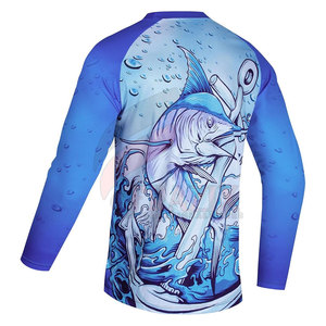 Chemise de pêche à séchage rapide, respirante, protection UV, vêtements de pêche en plein air légers, tissu durable à manches longues, coupe confortable - Product Image 2