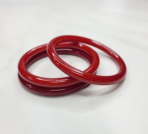 Stylish Resin <b>Bangles</b> Handmade Colorful Statement Jewelry Lightweight Wrist Accessories for Women - Product Image 2