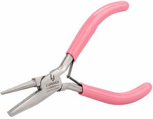 LUMINEX IMPEX LUB=113 <b>Long</b> <b>Nose</b> Stainless Steel Lightweight Smooth Work Jewelry Making Polishing Pliers for DIY Bracelet Making - Product Image 6