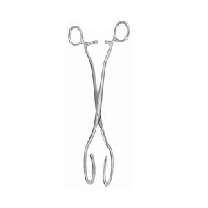 Uterine Dressing Forceps (20cm) Size Stainless Steel Reusable Gynecology Surgical Tools Manufacturer Supply By <b>Blush</b> Surgical - Product Image 2