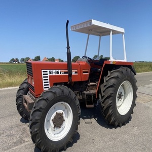 Tracteur agricole Fiat d'occasion durable 70 CV avec moteur, boîte de vitesses, pompe et roulement pour les tâches de labour, de semis et de transport - Product Image 1