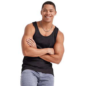 Débardeur de fitness personnalisé avec logo pour hommes – T-shirt sans manches extensible pour l'entraînement et la musculation - Product Image 4