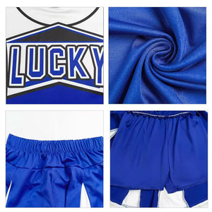 Ensembles d'uniformes de cheerleading personnalisés couleur et logo, manches courtes pour adolescents, service OEM, vente en gros d'uniformes de cheerleading - Product Image 5
