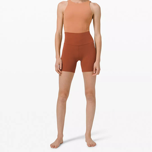 Quick Dry <b>Yoga</b> <b>Shorts</b> For Women Comfortable Anti Shrink Anti Pilling Breathable Latest Women's <b>Yoga</b> <b>Shorts</b> With Custom Logo - Product Image 6