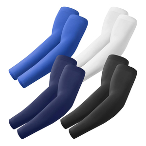 Guantes de protección solar unisex al por mayor para todas las estaciones, mangas de poliéster sólido con encaje de hielo y mangas largas para conducir. - Product Image 1
