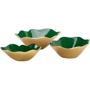 Bol de service en métal léger avec une élégante finition émaillée, facile à transporter et à utiliser pour servir les aliments confortablement - Product Image 6