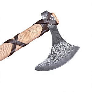 Hacha Táctica Tomahawk de Acero Inoxidable Hecha a Mano por BA Enterprises, 18 Pulgadas, Mango de Madera de Palisandro, Hacha Vikinga Personalizada para Campismo al Aire Libre - Product Image 1
