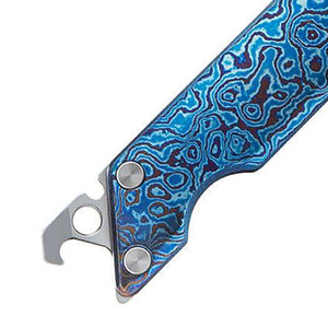 Handmade Damascus Steel Folding Pocket Knife Compact Pattern Steel Outdoor <b>Camping</b> Hiking Fishing Travel Everyday <b>Tool</b> - Product Image 5