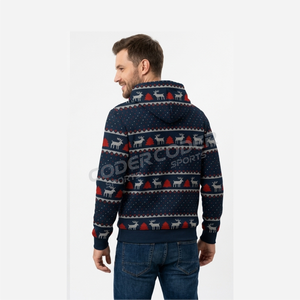 2026 Christmas Sale Autumn Men's Fleece Hoodies Designer Clothes High Quality Wholesale Solid Embroidered Pullover Heavyweight - Product Image 5