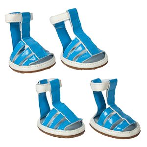Set di 4 Sandali in PVC per Animali Domestici, Impermeabili con Fibbia di Supporto - Product Image 5