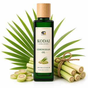 Aceite Esencial de Limoncillo de Tamil Nadu 100% Puro y Natural de Primera Calidad, Destilado al Vapor, para Aromaterapia, Marca Kodai Global Export - Product Image 1