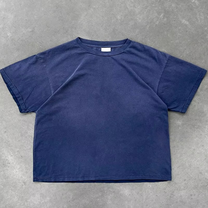 Camiseta Extra Grande Personalizada de 220 g/m², 100% Algodón, Corte Cuadrado para Hombre, Estilo Vintage - Product Image 4