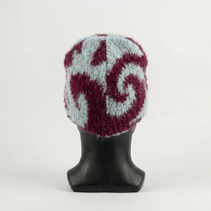 Gorro de Mohair Personalizado con Logotipo OEM y ODM para Hombre, Gorro Deportivo Tejido Cálido para Invierno, Gorro de Mohair Afelpado para Exteriores - Product Image 2