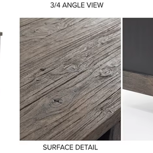 Aparador para TV Azora de Madera de Teca Sólida, 4 Cajones, Diseño Contemporáneo, Acabado Ecológico, Aparador Resistente para Bar - Product Image 5