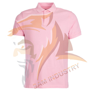 เสื้อโปโลผู้ชายคุณภาพพรีเมียม ผลิตจากผ้าโพลีเอสเตอร์ผสมฝ้าย รุ่นใหม่สำหรับฤดูร้อน เสื้อโปโลผ้าฝ้ายแท้ 100% คุณภาพสูง สีพื้น - Product Image 5